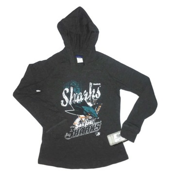 Szara bluzka San Jose Sharks Reebok 10-12 lat