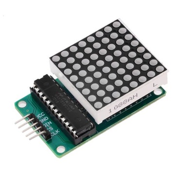 Матричный модуль 8x8 LED MAX7219 ARDUINO - КОМПЛЕКТ ДЛЯ НЕЗАВИСИМОЙ СБОРКИ