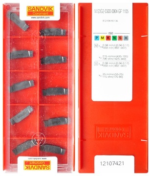PŁYTKI N123G2-0300-0004-GF 1105 SANDVIK