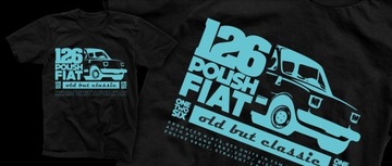 Koszulka 126p POLISH FIAT T-shirt maluch PRL