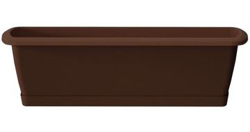Podłużna Donica balkonowa 50 x h15cm + podstawka