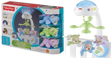 FISHER PRICE KARUZELA Z MISIAMI PROJEKTOR CDN41