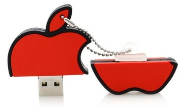 PENDRIVE 32 GB 3.0 USB JABŁKO APPLE CZERWONE