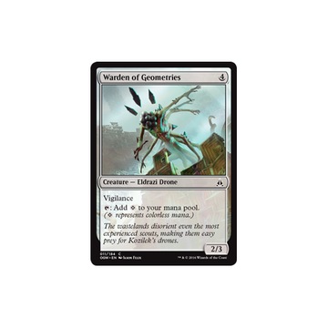 MTG 4x Warden of Geometries