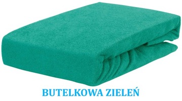 PRZEŚCIERADŁO FROTTE Z GUMKĄ 140x200 BUTELKOWE