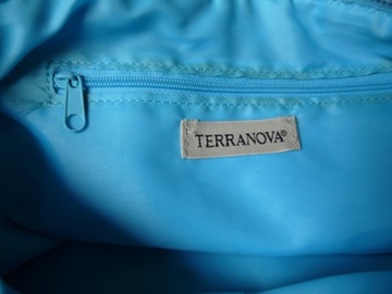 Błękitna torebka niebieska do ręki Terranova
