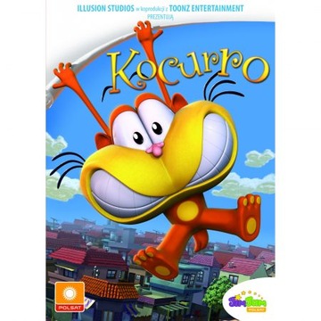 DVD - KOCURRO -extra dla dzieci- DUBBING - FOLIA !