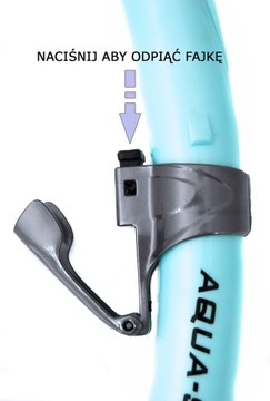 AQUA-SPEED Zestaw do nurkowania maska + fajka