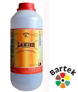 БЫСТРОСЫХАЮЩИЙ ЛАК ДЛЯ ДЕРЕВА BARTEK 5L MATT