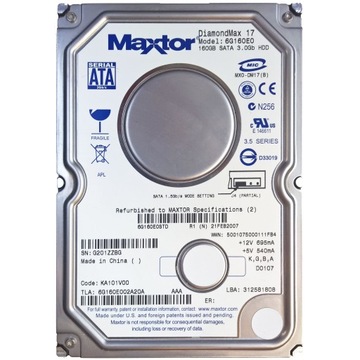 MAXTOR DMAX17 | 6G160E0 | 100% OK XsS