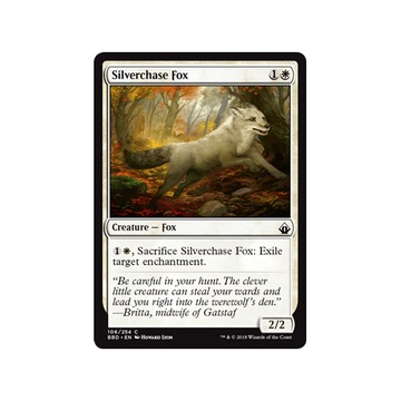 MTG 4x Silverchase Fox