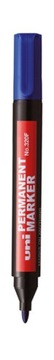 Marker permanentny UNI No. 320F NIEBIESKI okrągła
