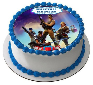 ТОЛСТАЯ ВАФЛЯ Вафли для ТОРТА FORTNITE