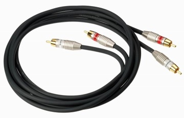 Kabel audio 2 x cinch ekranownay OFC THOMSON 3m