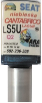 SEAT LS5U Q2 CANTABRICO LAKIER SAMOCHODOWY ZAPRAWKA DO RYS 10 ML ARASYSTEM
