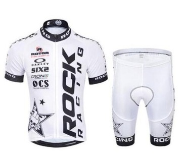 STRÓJ ROWEROWY KOMPLET KOLARSKI ROCK RACING 2XL