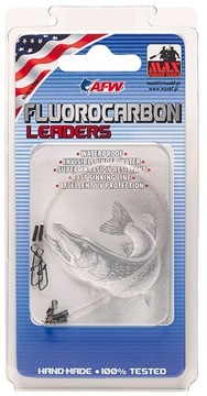 Przypon Fluorocarbon, 10kg–22 cm, MAX Fishing Team