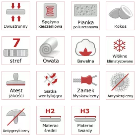 Матрас для шкафа-кровати/стенной кровати 90х200см