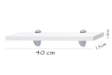 ПОДВЕСНАЯ ПОЛКА 40 x 15см ВАННАЯ КОМНАТА