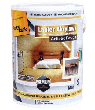 HartzLack AKRYL Lakier akrylowy 5l MAT