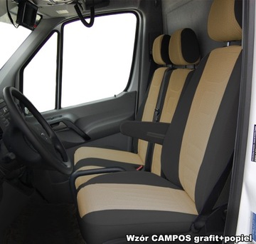 Ford Tourneo Transit VIII 2013- 2+1 ВЕЛЮРОВЫЕ ЧЕХОЛЫ