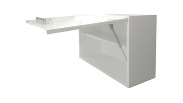 ПОДВЕСНОЙ КУХОННЫЙ ШКАФ 80 СМ БЕЛЫЙ, ГЛЯНЦЕВЫЙ БЕЛЫЙ