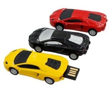 USB-ПЕРЕДНИК 8 ГБ LAMBO CAR ЖЕЛТЫЙ AUTO CAR