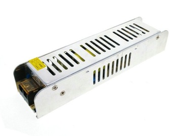 ZASILACZ MONTAŻOWY 12V 100W SLIM do LED taśm CCTV