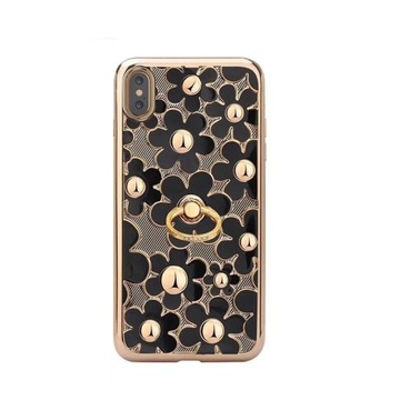 ANOO RING BLACK Etui do iPhone 6 X Swarovsky