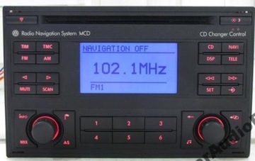 RADIO CD NAWIGACJA VW GOLF PASSAT POLO LUPO BORA