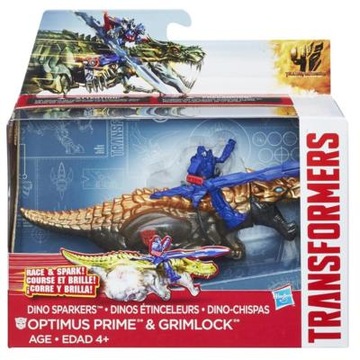 TRANSFORMERS A6494 OPTIMUS PRIME GRIMLOCK HASBRO