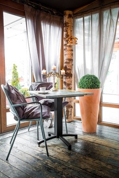 НАРУЖНЫЙ ЦВЕТОЧНЫЙ ГОРШОК. ДЕКОРАТИВНЫЙ ВНУТРЕННИЙ ЦВЕТОЧНЫЙ ГОРШОК СОВРЕМЕННЫЙ ДИЗАЙН 75 СМ ТЕРАКОТОВЫЙ