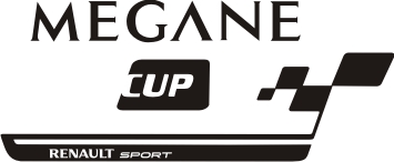 NAKLEJKI - RENAULT MEGANE CUP folia długoletnia