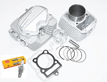 ZESTAW CYLINDER GŁOWICA ATV Quad 200 250 Bashan AC