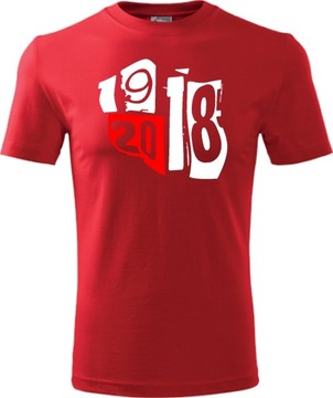 Koszulka Patriotyczna 1918 2018 T-shirt r. 5XL