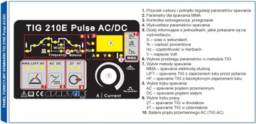 Spartus TIG 210E Pulse AC/DC сварочный аппарат easytig AC