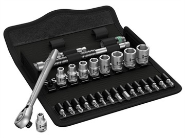 WERA 05004018001 МЕТАЛЛИЧЕСКАЯ ТРЕЩОТКА ZYKLOP 1/4