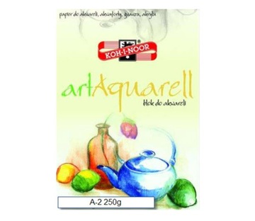 PAPIER DO AKWARELI 250g WIELKOŚĆ A-2