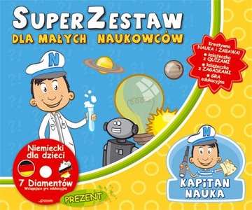 KAPITAN NAUKA Super Zestaw dla Małych Naukowców