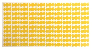 CUKIERKI naklejki samoprzylepne 10mmX5mm / 100szt