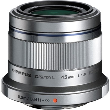 OLYMPUS 45mm F1,8 SREBRNY