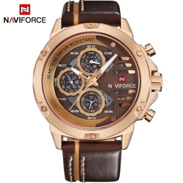 Мужские часы NAVIFORCE TOP Strap Leather COLORS GW