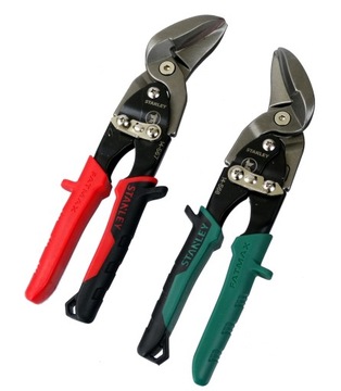 Ножницы для листового металла STANLEY KPL. 2 согнутых влево и вправо