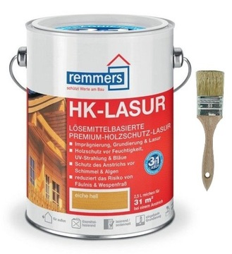 REMMERS IMPREGNAT LAZURA DO DREWNA HK-LASUR 2,5L