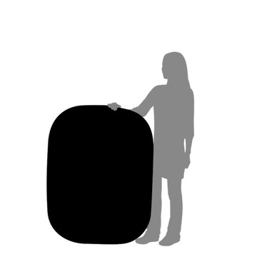 Blenda płaszczyzna 5w1 92x122cm srebrna złota biała czarna dyfuzor
