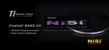 Титановый фильтр NiSi Pro Nano Ti UV Cut-395 - 82 мм