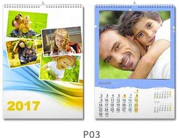Многопанельный фотокалендарь А4 - ВАШИ ДАТЫ