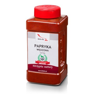 PAPRYKA WĘDZONA OSTRA 500g Hiszpania Bella Bis
