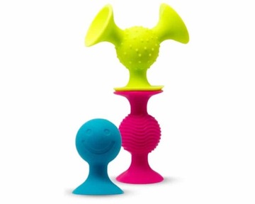 BOBO SUCTION CUP 3 погремушка-прорезыватель Fat Brain Toys