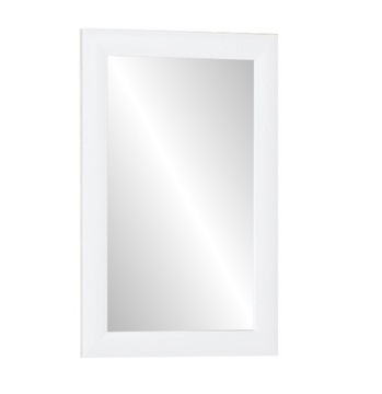 LUSTRO w ramie WENGE BIAŁA 60x40 12 KOLORÓW